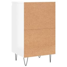 Berkfield Home Sideboards 2 pcs High Gloss White 40x35x70 cm Engineered Wood - Size: 40 x 35 x 70 cm - thumbnail 9