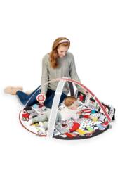 Kinderkraft 4SMART Baby Infant Educational Playmat With 4 Sensory Zones - thumbnail 3