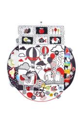 Kinderkraft 4SMART Baby Infant Educational Playmat With 4 Sensory Zones - thumbnail 5