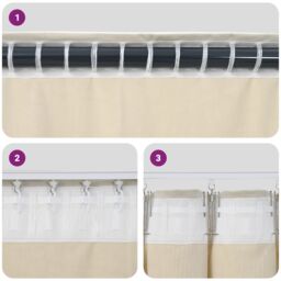 Berkfield Home Blackout Curtains with Top Tape 2 pcs Dark Blue Velvet - thumbnail 7