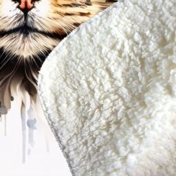 Warren Reed - Designer Norwegian Forest Cat Splashart Sherpa Blanket - Size: Large - thumbnail 3