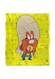 Warner Brothers Looney Tunes Officially Licensed Silky Touch Super Soft Throw Blanket 152 x 127 cm in White - thumbnail 1