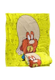 Warner Brothers Looney Tunes Officially Licensed Silky Touch Super Soft Throw Blanket 152 x 127 cm in White - thumbnail 2
