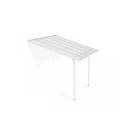 Palram Patio Cover Sierra 3 x 3.05 Clear - L314 x W299 x H305 cm - White - thumbnail 1