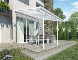 Palram Patio Cover Sierra 3 x 3.05 Clear - L314 x W299 x H305 cm - White - thumbnail 2