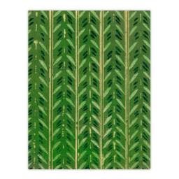 Artery8 Furuya Korin Framed Wall Art Print Vintage Japan Botanical Pattern in Green - Size: A4 - thumbnail 3