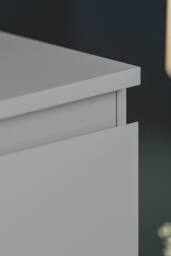HD Designs Denver 5 Drawer Chest of Drawers Storage in Grey - thumbnail 5