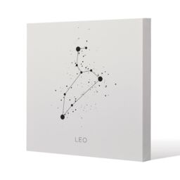 Benjamin Tate Design Star constellation zodiac leo (canvas) / 120x 120 x 4cm in Natural - Size: 120x 120 x 4 cm - thumbnail 1