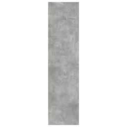 Berkfield Home Wardrobe Concrete Grey 30x50x200 cm Engineered Wood - Size: 30 x 50 x 200 cm - thumbnail 5