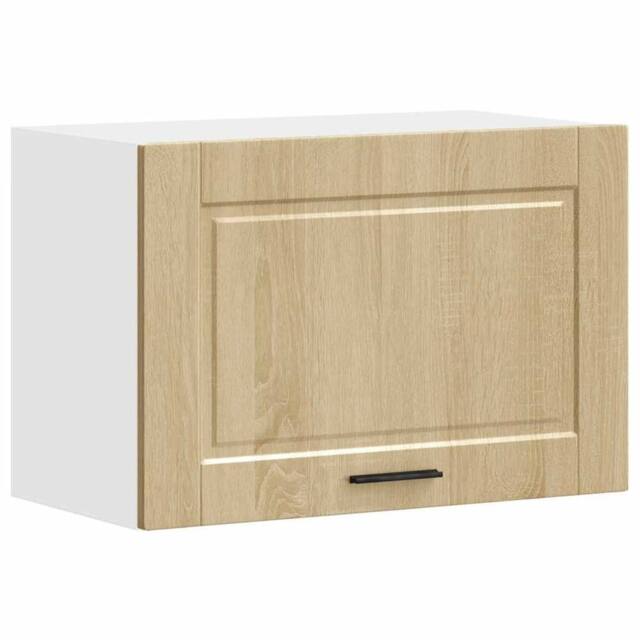 Berkfield Home Kitchen Wall Cabinet Porto Sonoma Oak Engineered Wood in Brown - image 1
