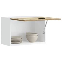 Berkfield Home Kitchen Wall Cabinet Porto Sonoma Oak Engineered Wood in Brown - thumbnail 2