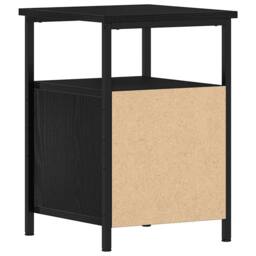 Berkfield Home Bedside Cabinets 2 pcs Black Oak 34x35.5x50 cm Engineered Wood - thumbnail 9