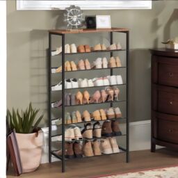 Rafaelo Mobilia Large Capacity Shoe Storage in Brown - thumbnail 2