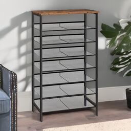 Rafaelo Mobilia Large Capacity Shoe Storage in Brown - thumbnail 3