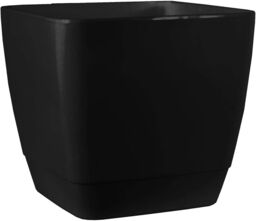 simpa 10PC Square Plastic Planters Black & White Assortment - thumbnail 3
