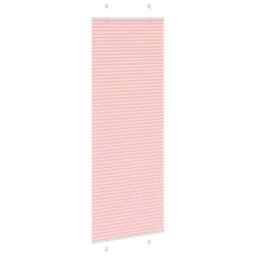 Berkfield Home Pleated Blind Pink 70x200 cm Fabric Width 69.4 cm Polyester - thumbnail 3