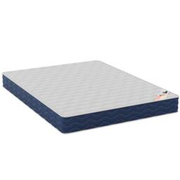 Home Discount Vida Designs Lisbon Ottoman Faux Leather Bed Frame with Mattress in Grey - Size: Small Double - thumbnail 2