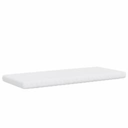 Berkfield Home Foam Mattresses 2 pcs White 90x190 cm 7-Zone Hardness 20 ILD - thumbnail 4