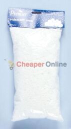 Samuel Alexander 150g of Frosted Iridescent Fake Christmas Snow Decoration in White - thumbnail 3