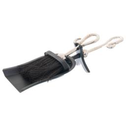 Lemon Pavilion Furniture and Decor Chrome Crook Handled Hearth Tidy Set, Metal, L14 x W38 x H9 cm, Silver in Grey - thumbnail 3