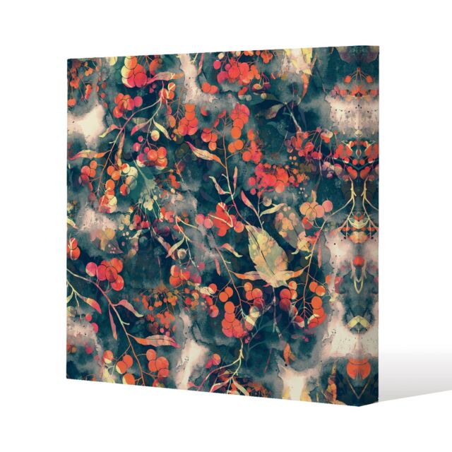 Benjamin Tate Design Herbal (Canvas Print) / 114 x 114 x 4cm in Natural - Size: 114 x 114 x 4 cm - image 1