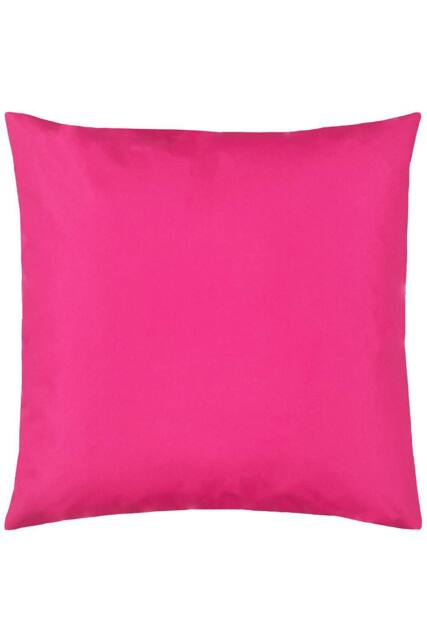 Furn Plain Water & UV Resistant Reversible Outdoor Cushion in Pink - Size: 55 cm x 55 cm - image 1