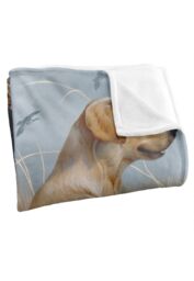 JQ Licensing Jg-Jp Labrador Hunting Dogs Silky Touch Super Soft Throw Blanket 152 X 127 cm in White - thumbnail 3