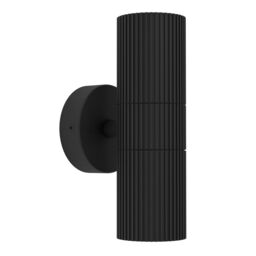Eglo TOMELLOSO Modern Black Outdoor Wall Light - thumbnail 2
