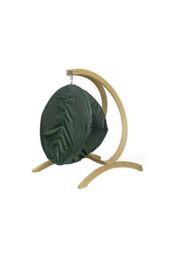 Amazonas Globo Single Hanging Egg Chair Rain Cover in Green - thumbnail 1