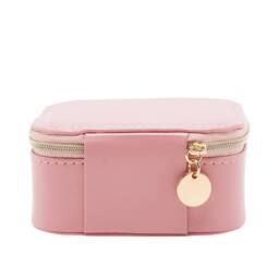 Sophia Lane Pink & Green Floral Jewellery Box in Light Pink - thumbnail 6