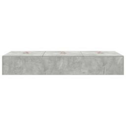 Berkfield Home Bed Frame Concrete grey Concrete Single Storage Bed Frame - thumbnail 7
