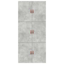 Berkfield Home Bed Frame Concrete grey Concrete Single Storage Bed Frame - thumbnail 9