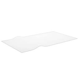 Berkfield Home Table Protector Transparent 180x90 cm 2 mm PVC in Clear - thumbnail 1