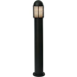 Loops 4 PACK Outdoor IP44 Bollard Light Matt Black 1000mm Lamp Post Garden Driveway - thumbnail 2