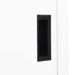 Berkfield Home Office Cabinet with Sliding Door White 90x40x180 cm Steel - Size: 90 x 40 x 180 cm - thumbnail 7