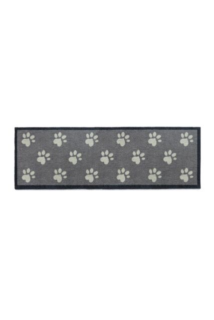 My Mat Big Paws 1 Washable Indoor Nylon Mat in Grey - Size: 50 cm x 150 cm - image 1