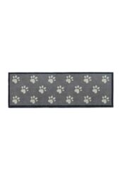 My Mat Big Paws 1 Washable Indoor Nylon Mat in Grey - Size: 50 cm x 150 cm - thumbnail 1