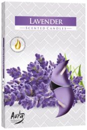 KDMD Set of 6 Scented Tealights - Lavender in Purple - thumbnail 2