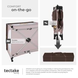 tectake Playpen Tommy Junior in Brown - Size: Large - thumbnail 3