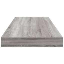 Berkfield Home Wall Shelves 4 pcs Grey Sonoma 60x10x1.5 cm Engineered Wood - thumbnail 5