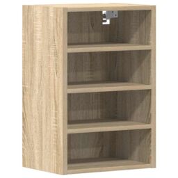 Berkfield Home Hanging Cabinet Sonoma Oak 40x29.5x60 cm Engineered Wood in Brown - thumbnail 2