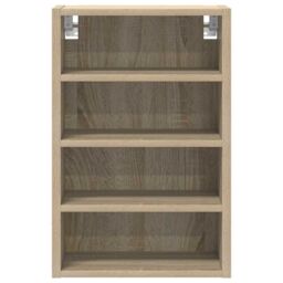 Berkfield Home Hanging Cabinet Sonoma Oak 40x29.5x60 cm Engineered Wood in Brown - thumbnail 4