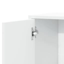 Berkfield Home Sideboards 2 pcs White 60x31x70 cm Engineered Wood - Size: 60 x 31 x 70 cm - thumbnail 9