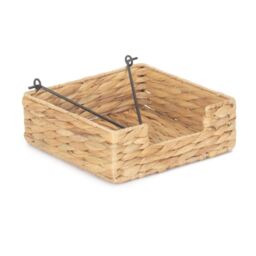 Red Hamper Water Hyacinth Napkin Holder in Brown - thumbnail 4