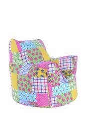 Bean Lazy Cotton Patchwork Ladybird Bean Bag Arm Chair with Beans Child / Teen size - Size: Large - thumbnail 2