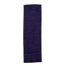 Towel City Pocket Gym Towel in Navy - thumbnail 1