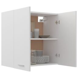 Berkfield Home Hanging Cabinet White 60x31x60 cm Engineered Wood - Size: 60 x 31 x 60 cm - thumbnail 4
