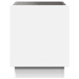 Berkfield Home Coffee Table with Infinity LED White 50x50x50 cm - Size: 50 x 50 x 50 cm - thumbnail 7