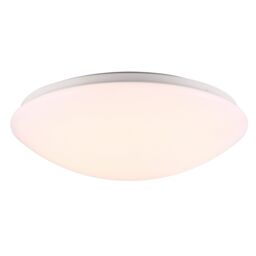 Nordlux Modern Indoor Ceiling Light Intergrated LED Metal Weatherproof, IP44 in White - thumbnail 1