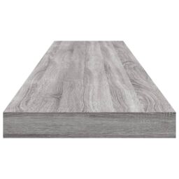 Berkfield Home Wall Shelves 4 pcs Grey Sonoma 100x10x1.5 cm Engineered Wood - thumbnail 5